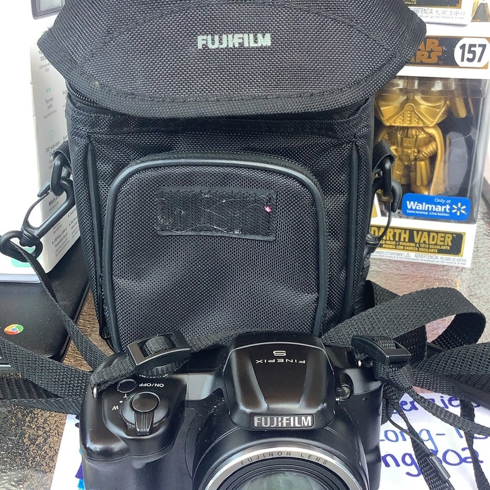Fujifilm Black Camera with Matching Case